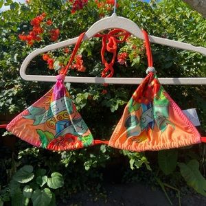 Y2K Ed Hardy String bikini top